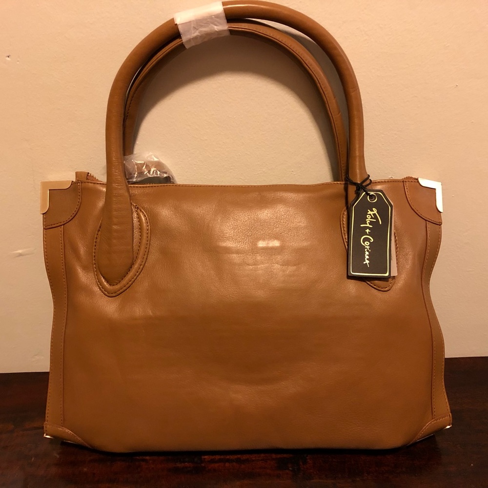 Foley & Corinna Frankie Satchel - Chestnut